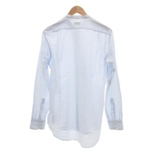DRIES VAN NOTEN バンドカラーシャツ 46 ライトブルー