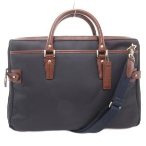 ビジネスバッグ ショルダー 2WAY 紺 ネイビー /AE