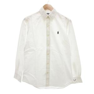 国内正規 CUSTOM FIT オックスフォードシャツ ボタンダウン BD 長袖 ポニー刺繍 M ホワイト