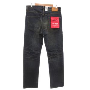 EDWIN 504 タグ付き デニムパンツ ジーンズ スリムテーパード W33 ダークインディゴ /AE