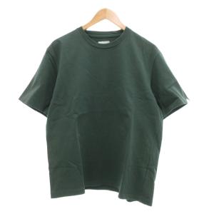 スビンコットン オーバーサイズプレーンTシャツ 半袖 クルーネック M 緑 グリーン /UO