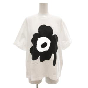 VAIKUTUS UNIKKO Tシャツ カットソー クルーネック ウニッコ 半袖 M 白 ホワイト /AE