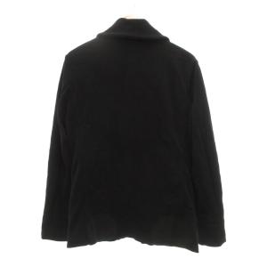 AKM テーラードジャケット L 黒 ブラック ショールカラー /UO