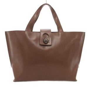 トートバッグ 手提げ 茶 ブラウン /FF