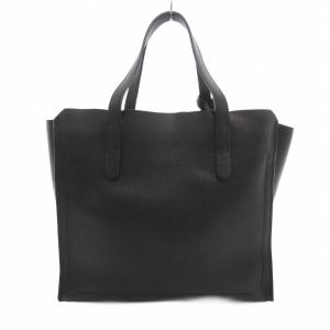 FURLA SALLY S ハンドバッグ 本革 レザー 黒 ブラック チャーム付き G7240 /UO