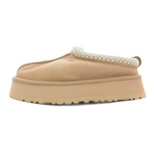 UGG australia TAZZ タズ サボ スリッポン シューズ 厚底 ロゴ 23cm ベージュ 1122553 /AE