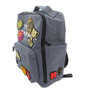 MARC JACOBS リュックサック バックパック カスタムワッペン 青 ブルー /AE
