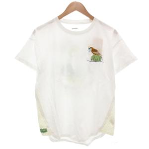 タグ付き サーフ ブンガク カマクラ サイドガゼット 中村佑介 Tシャツ 半袖 SS 白 ホワイト /AE