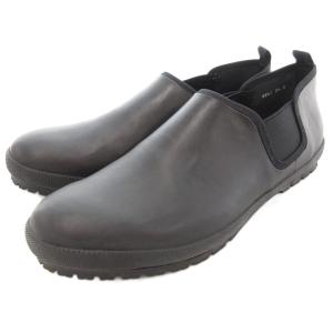 idea レインシューズ 雨靴 サイドゴア 24cm 黒 ブラック /AE