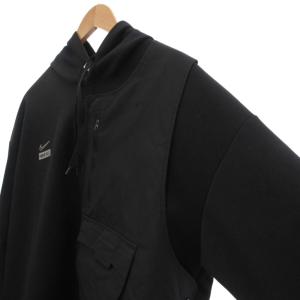 NIKE F.C. 21AW DF プルオー バーフーディ XL ブラック