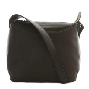 ショルダーバッグ ブラウン