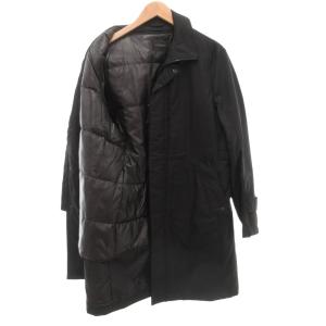 DURBAN スタンドカラーコート ライナー付 M 黒 ブラック /AE