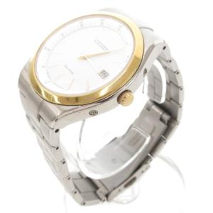 CITIZEN 腕時計 アナログウォッチ 電波 ソーラー シルバーカラー H415-S063957 /AE