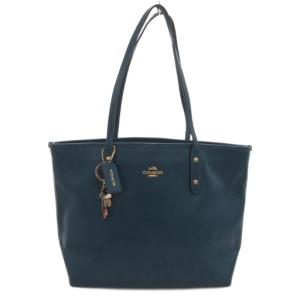 トートバッグ 手提げ チャーム ロゴ ブルー 青 F36875 /FF