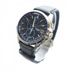 CASIO OCEANUS Classic Line 腕時計 電波ソーラー クロノグラフ カレンダー付き