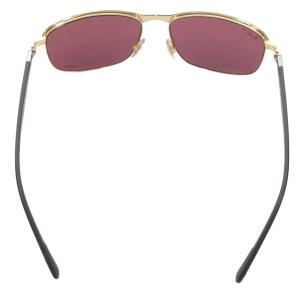 Ray-Ban CHROMANCE サングラス アイウェア 度無し スクエア 6016-140 赤 レッド 黒 ブラック