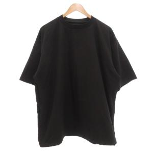 any SOLOTEX シアサッカー スピンドル Tシャツ L ブラック /UO