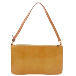 LOUIS VUITTON ヴェルニ レキシントン ハンドバッグ モノグラム イエロー M91010