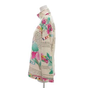 LEONARD SPORT Tシャツ カットソー 長袖 タートルネック 44 マルチカラー 多色 花柄 /AE