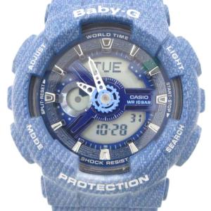 腕時計 BA-110DC-2A2JF アナデジウォッチ クォーツ 青 ブルー /AE