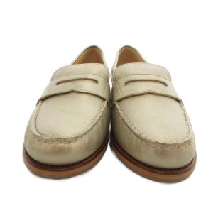 COLE HAAN ALEXA PENNY.MOC.II ペニーローファー レザー 7.5 シャンパンゴールドカラー /UO