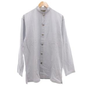 ヨウジヤマモト スタンドカラーシャツ 長袖 3 グレー /UO