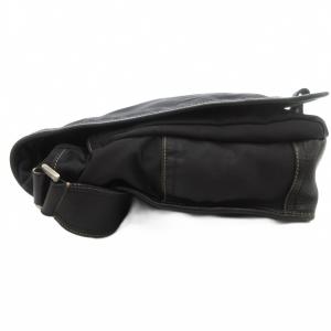 COACH ショルダーバッグ ナイロン レザートリム 黒 ブラック F05300 /UO