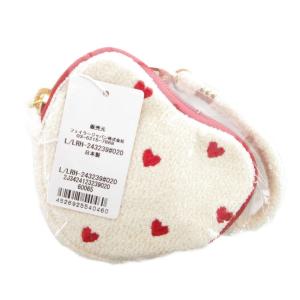 タグ付き ラブラリーハート ハート型ポーチ アイボリー L/LRH-243239 /UO