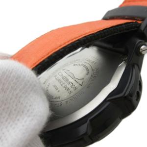 CASIO CAJ PRO TREK 腕時計 タフソーラー 電波 アナデジ 黒 ブラック PRW-5000CA-3JR