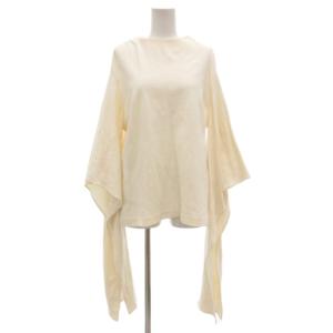 カットソー 長袖 5 アイボリー ドルマンスリーブ ロングタイ /AE