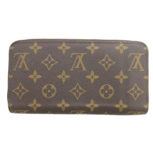 LOUIS VUITTON ジッピーウォレット モノグラム ラウンドファスナー ローズバレリーヌ ブラウン M41894