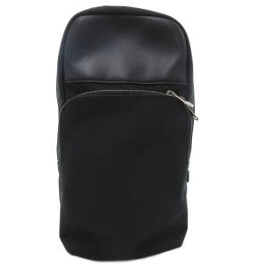 ボディバッグ ショルダー ロゴ 黒 ブラック /AE