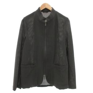 ジップアップジャケット ブルゾン メッシュ 46 グレー /UO