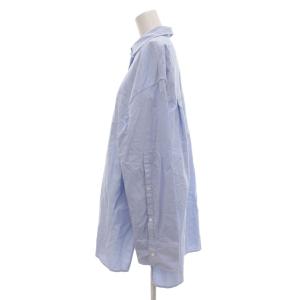 Deuxieme Classe Oxford Big Shirt オックスフォード ビッグシャツ 長袖 オーバーサイズ F ライトブルー系