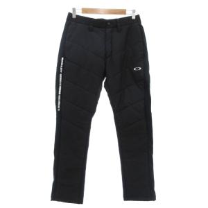 UNEVEN PUFF PANTS 5.0 ゴルフウェア パンツ 中綿 M 黒 ブラック /AE