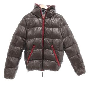 DIONISIO ダウンジャケット ナイロン 50 ブラウン /UO