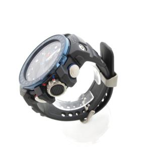 CASIO G-SHOCK ガルフマスター 腕時計 電波ソーラー アナデジ ラバーバンド ブラック GWN-1000B-1BJF