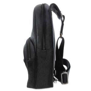 MICHAEL KORS スリングパック ボディバッグ ロゴ 総柄 黒 ブラック /AE