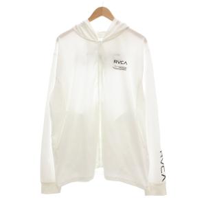 24SS 美品 LS SURF HOODIE ラッシュガード パーカー フーディー XL ホワイト /UO