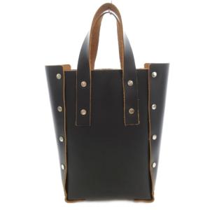 assemble hand bag tall S ハンドバッグ レザー 黒 ブラック /UO