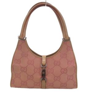 ジャッキー ハンドバッグ GGキャンバス 001・3386・002113 ピンク