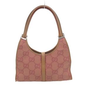 GUCCI ジャッキー ハンドバッグ GGキャンバス 001・3386・002113 ピンク