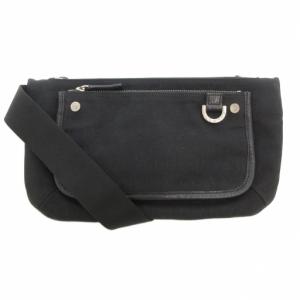 ロゴマニア ボディバッグ ブラック