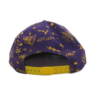 NEW ERA 9FIFTY NBA ロサンゼルス・レイカーズ キャップ プリント パープル /UO