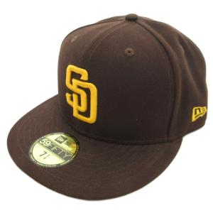 59FIFTY MLBオンフィールド サンディエゴ・パドレス キャップ 7 3/4 ブラウン /UO
