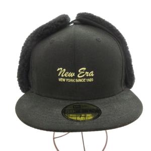 NEW ERA 59FIFTY ドッグイヤー ロゴバリエーション ボアキャップ 7 3/4 ブラック /UO