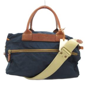 ボストンバッグ ショルダー 2WAY ナイロン 紺 ネイビー /AE
