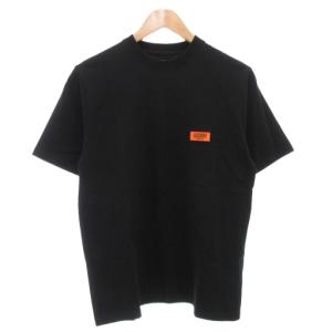 BEAMS 別注 Tシャツ 半袖 M 黒 ブラック ロゴ /AE