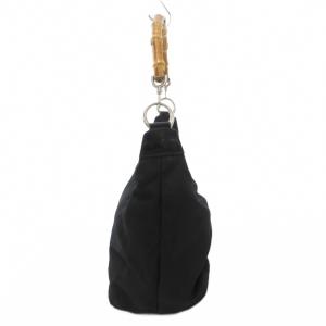 GUCCI バンブー ハンドバッグ ワンショルダー 黒 ブラック /AE