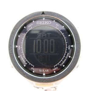 プロスペックス アルピニスト 山の日記念モデル 腕時計 ソーラー デジタル ラバーバンド カモフラ柄 白